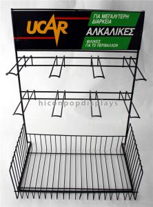 Wholesale Desktop Commercial 8 Hooks Metal Store Display Rack For Hanging / Storage Small Items from china suppliers