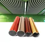 Wooden Grain Custom Made Aluminum Metal Cladding for Beautiful Suspended