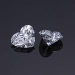 DEF Color VVS Clarity Small Diamonds Melee 2.4-2.7x4.3-4.5mm 0.01 To 0.68ct