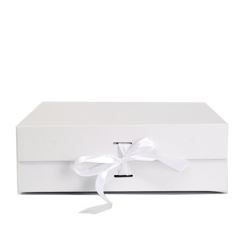 Custom Flat Cardboard Clothes Magnetic Folding Packaging Gift Box