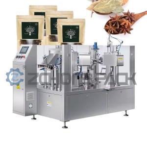 Wholesale Seasonings Packaging Machine Fennel Anise Spice Brine Pre-made Bag Automatic Packaging Machine from china suppliers