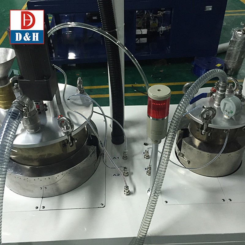 25L Tank Compacitor Two Parts Adhesive Material Glue Dispensing with Online Assistance