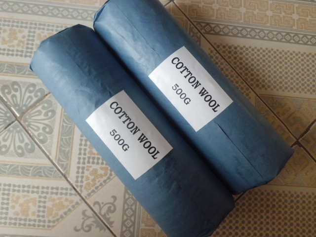 100% cotton Medical absorbent cotton wool roll with different weight