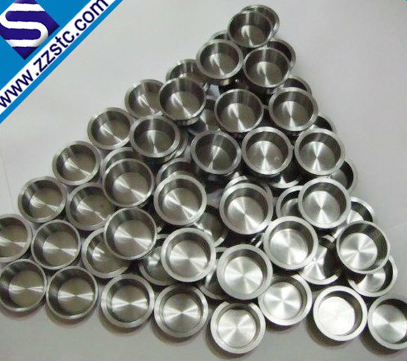 Polished 18.2g/Cm3 High Purity 99.95% Tungsten Crucible