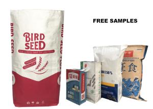 Wholesale Multi Layers Plain Kraft Paper Valve Flour Packing Bag Food Grade 20kg 25kg from china suppliers