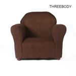 Brown Modern Toddler Sofa Chair , Boys Bedroom Chair Contemporary Kids Furniture