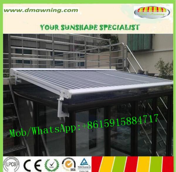 Outdoor Pergola Awning Kits Garden Sunshade PVC Waterproof Motorized Pergola