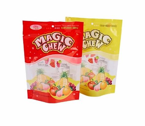 custom printing eco-friendly resealable opaque plastic bags with k