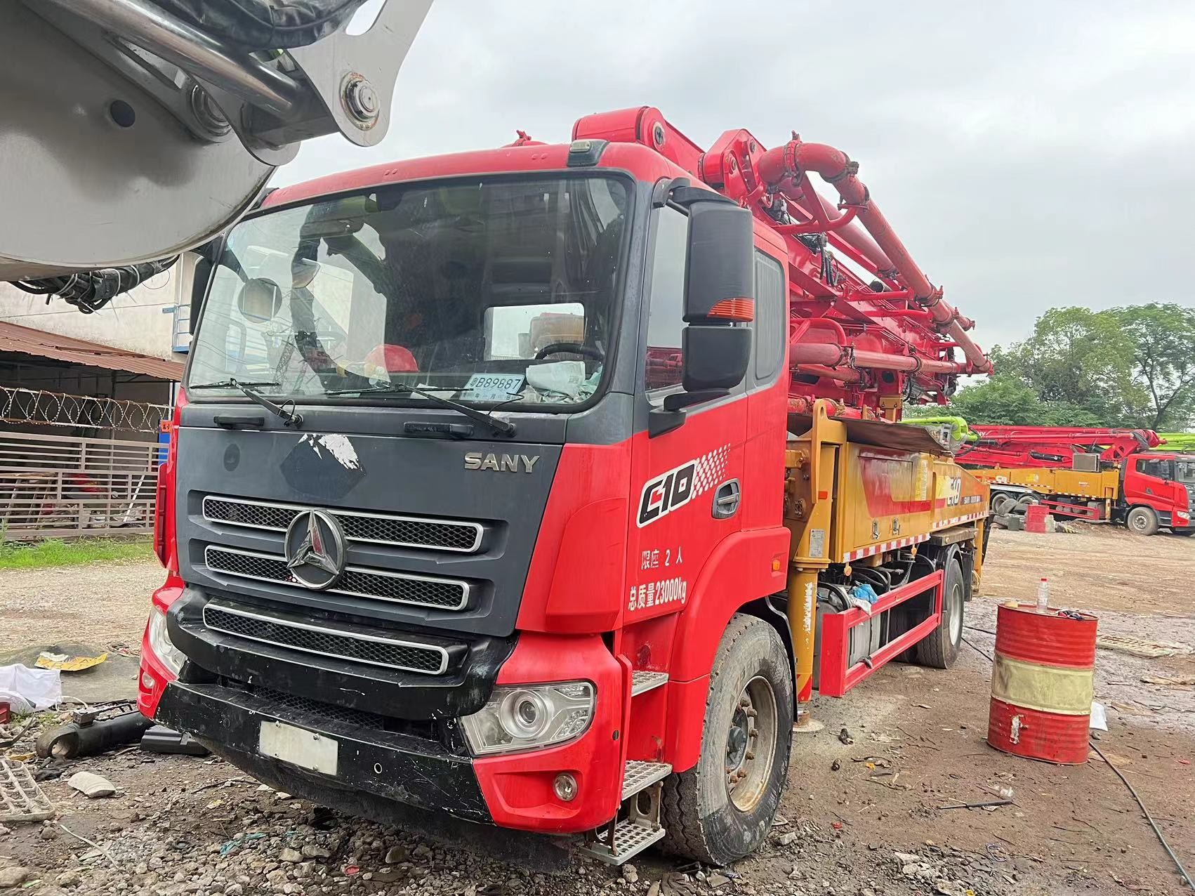 2020 SANY 39M Concrete Pump Truck Engineered for Extreme Conditions, Trusted by Builders Worldwide