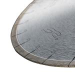 Marble Fish Hook Cutting Disc 14'' Diamond Metal Powder Saw Blade for Ceramics