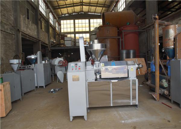 RF95 Stainless Automatic Oil Press Machine with temperature control 150-200kg/h