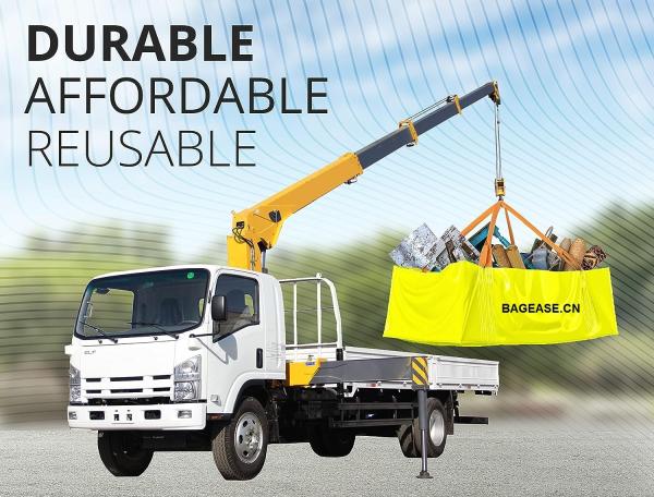 5 Ton Waste Garbage Collection Landscaping Garden Dumpster Skip Bag Super Sacks