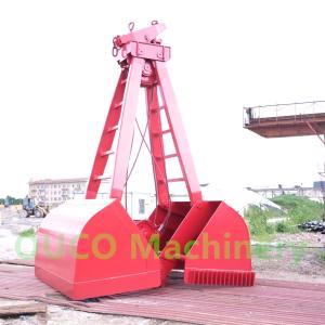 Wholesale 5 CBM 2 Rope Bulk Cargo Hydraulic Clamshell Grab from china suppliers