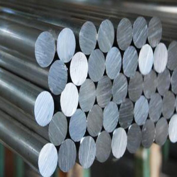 Quenched And Tempered Steel Alloy Round Rod Silver White Black / Golden DIN