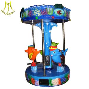 Wholesale Hansel mall play area equipment mechanical horse ride for sale carousel horse from china suppliers