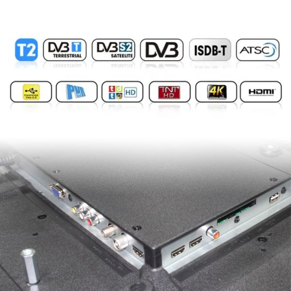 2K Main Board LCD TV Smart LED TV 32-85'' Custom High Brightness