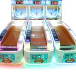 Happy Bowling Ticket Redemption Machines Coin Operated Sports Game For 3 Players