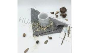Wholesale White Cup Art Stone Tile , Stong Mug Safe Round Edge Moden Contemporary from china suppliers