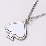 Personalized Sublimation Products Blank Metal Sublimation Necklace