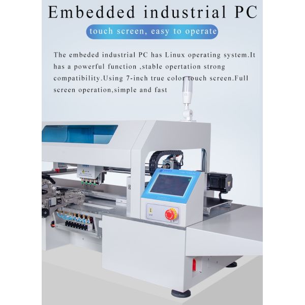 Linux System SMD LED Pick And Place Machine CHM-T510LP4 from Charmhigh in China