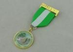 Nigerian Institution Surveyors Custom Medal Awards Zinc Alloy / Offset Printing