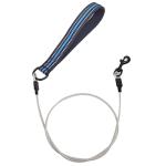 Comfortable Soft Padded 4FT Pet Leash Metal Anti Chew Leash Strong Anti Bite