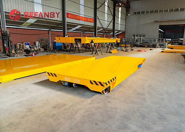 10 Ton Warehouse Handling Railway Battery Operated Transfer Cart