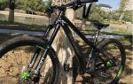 27.5er Air Suspension Custom Bike Forks 100 X 15mm Thru - Axle Black Coating
