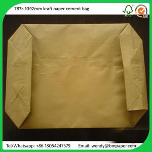 China BMPAPER Grade A White Top Test Liner/Kraft Liner /White Top Kraft Liner Pa for cement bags on sale