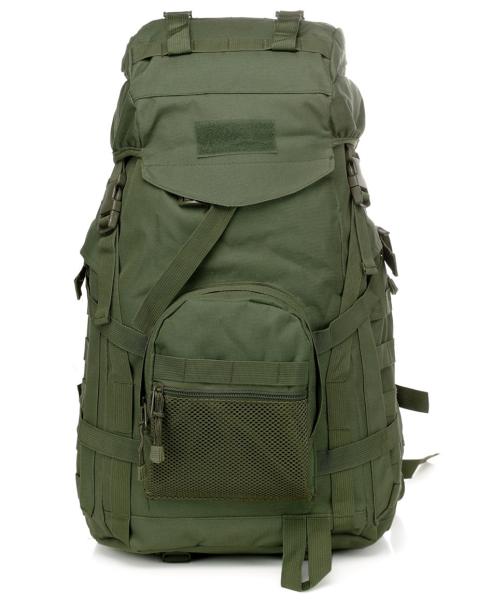 Outdoor Sport Customized Logo Availabled Green Waterproof Backpack with Large