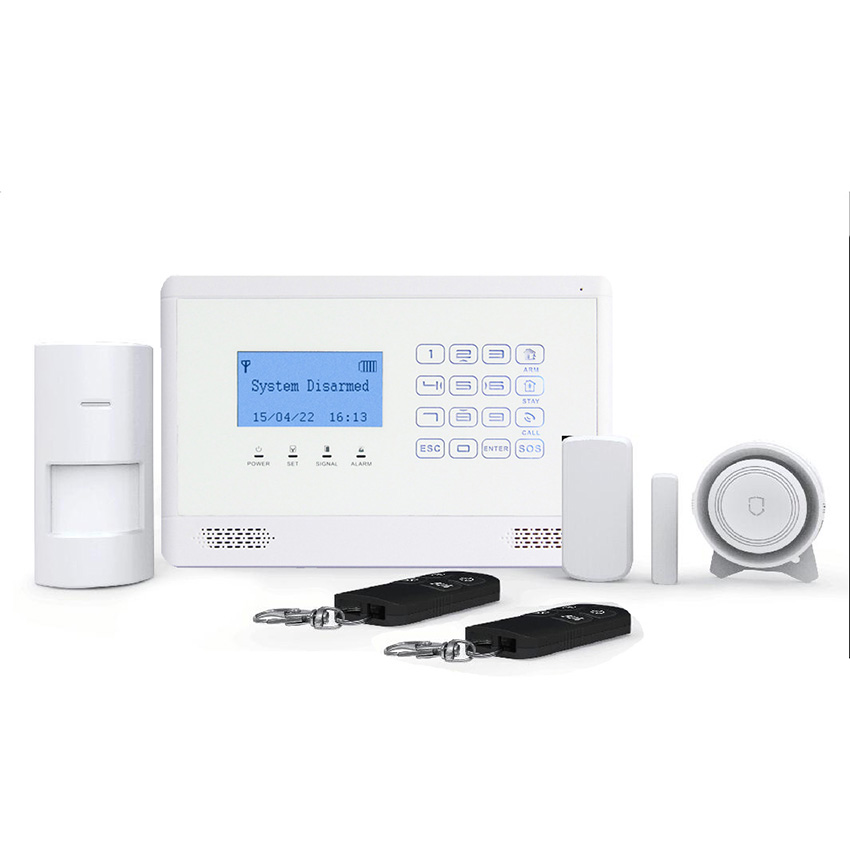 Wireless Wired Smart Burglar Alarm System WIFI GSM