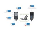 Die casting man smart outdoor street lights heat dissipation sink 2024 newly