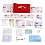 Safety euro DIN13164 Automobile First Aid Kits 70D Polyeaster Material