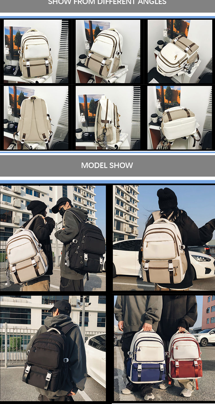 Multi Functional Large Capacity Backpack Outdoor Leisure Short Trip Backpack OEM