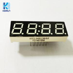 China 0.39 Inch 7 Segment Clock LED Display 4 Digit For Digital Indicator on sale