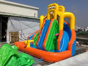 Wholesale PVC Tarpaulin Inflatable Water Slide / Inflatable Water Park Games from china suppliers