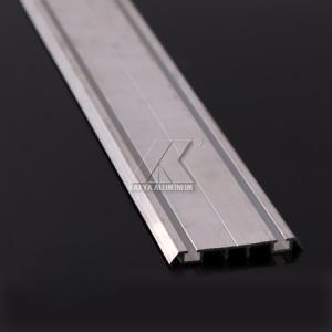 Wholesale Mill Finish ISO Standard OEM Rail For Wardrobe , Cabinet Aluminum Material Profile from china suppliers