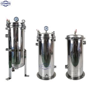 Wholesale Stainless Steel Bag Filter Housing with High Pressure Resistance from china suppliers