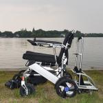 36km Lithium Multifunction Foldable Electric Wheelchair
