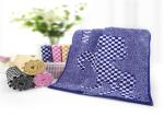 Modern Purple Color Baby Face Towel Extra Soft Strong Moisture Absorption