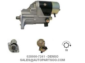 Wholesale 028000-7240 028000-7241 - DENSO Starter Motor 24V 4.5KW 11T MOTORES DE ARRANQUE from china suppliers