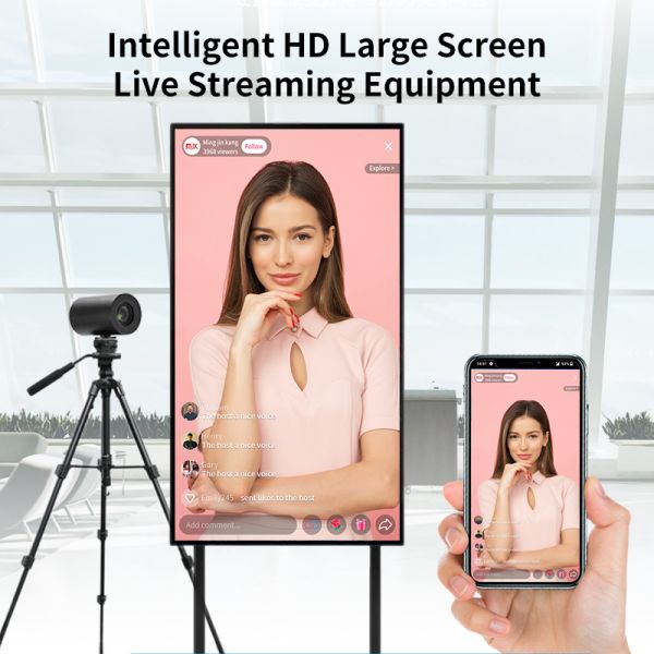 15.6 Inch 10-Point Capacitive Touch Screen LG Display Panel Android System Live Broadcasting Equipment 1 Year Warranty for Home