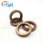 Rubber / FKM TCN Hydraulic Oil Seal Brown Color For Excavator