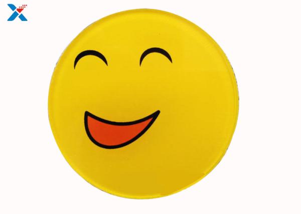 Customized Acrylic Shapes Craft Acrylic Smiley Face Badge Acrylic KTV Bar Smile
