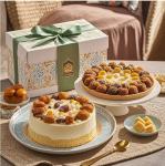Custom Gift Pastry Cake Box Baking Dessert Paper Packaging Oblong Shape