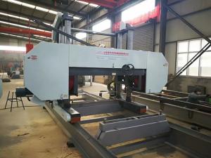Wholesale Hydraulic Automatic Wood Cutting Horizontal Band Sawmill Portable Bandsaw from china suppliers
