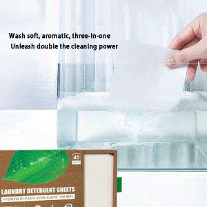 Wholesale Fragrance Laundry Sheets Detergent 30pcs Laundry Detergent Eco Sheets from china suppliers