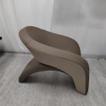 Creative Black Hotel Lobby Furniture Leather Aircraft Chair Leisure And Public