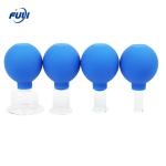 15/25/35/55mm 4 Pcs Silicone Cups Massage Therapy Cup Reusable Facial And Body