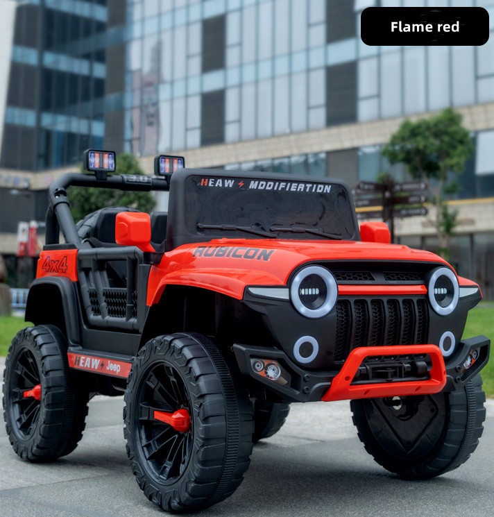 12V4.5 Battery Music Led Light USB Remote Control Off Road Toys Ride On Car for Kids